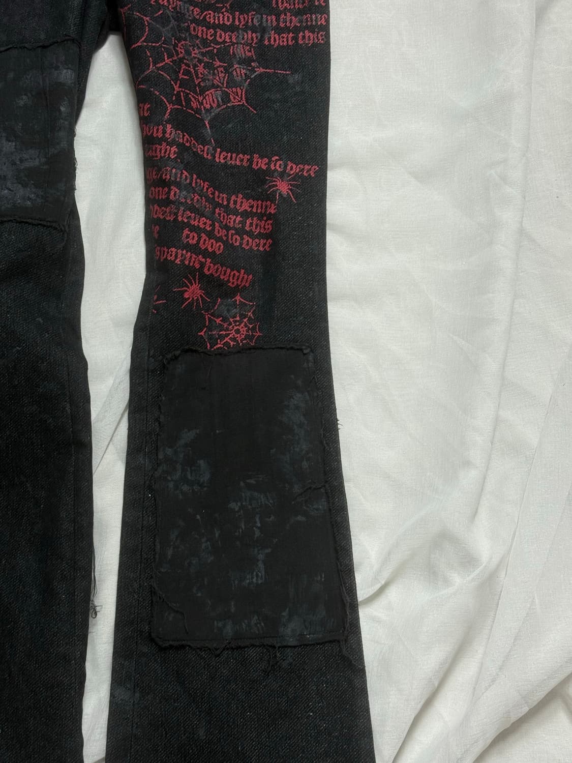 에이치나오토 h.naoto 디테일데님 흑청부츠컷 상품이미지4