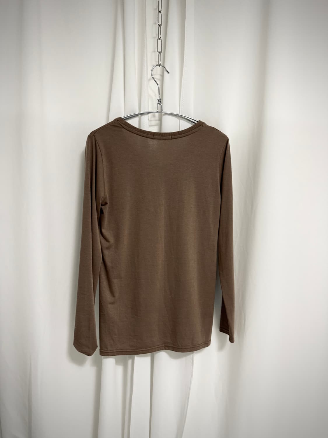Brown long sleeve 상품이미지4