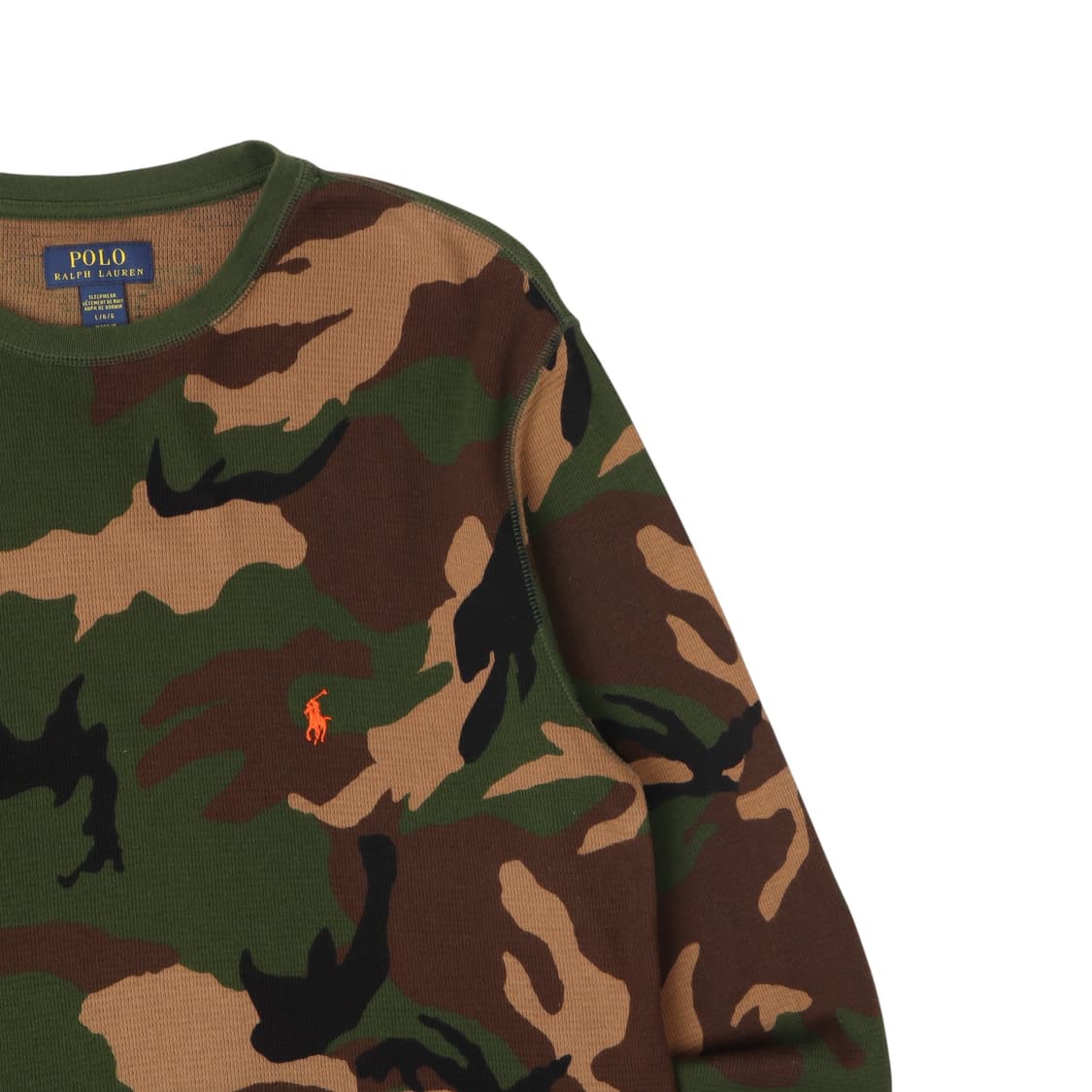 폴로 랄프로렌 베이직포니 카모플라쥬 와플 롱슬리브 상품이미지3