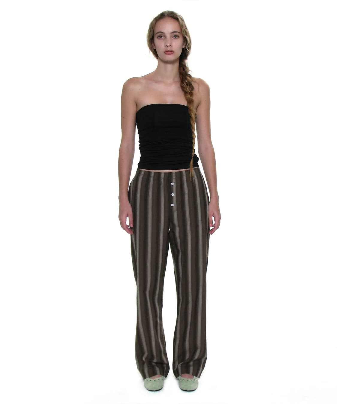 [M] 파르티멘토 스트라이프 이지 팬츠 상품이미지1