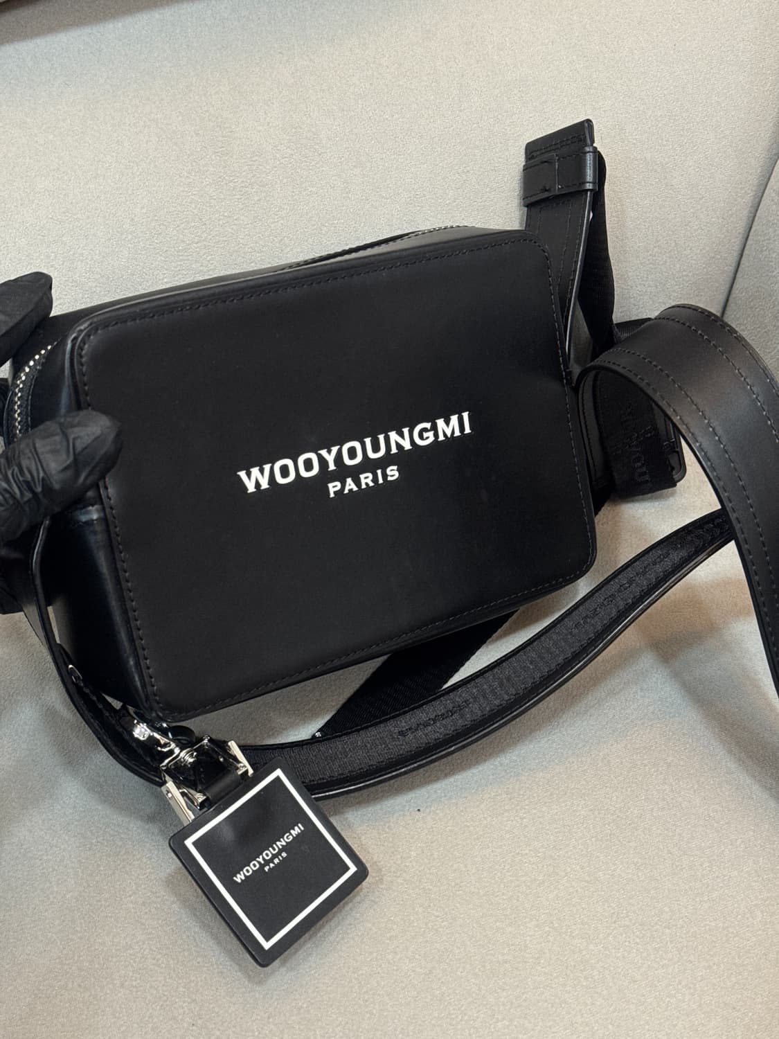 우영미 스퀘어 크로스백  상품이미지2