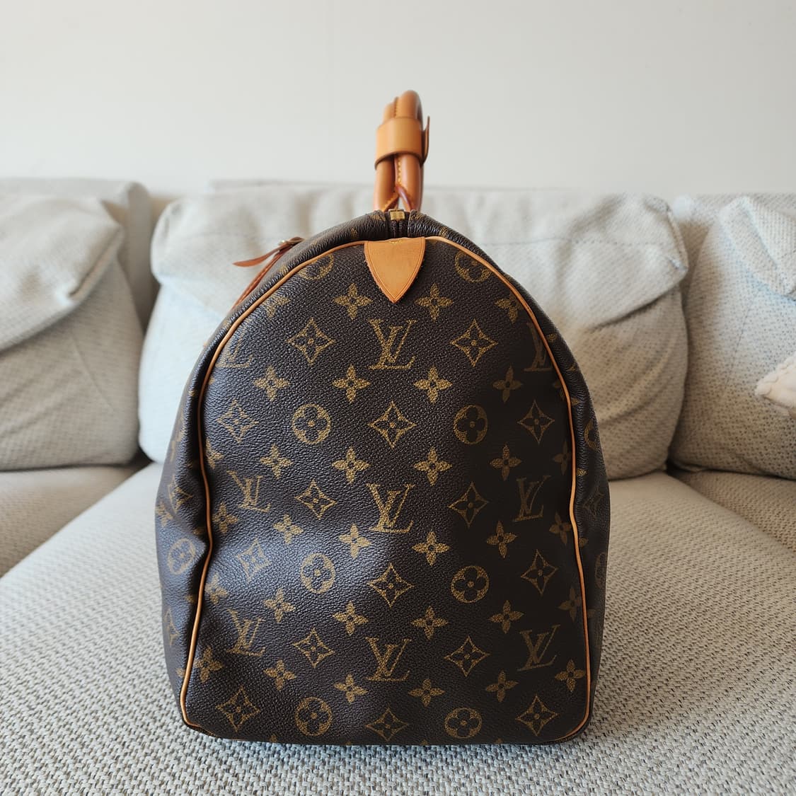 상태최상 루이비통 키폴 50 보스턴백 모노그램 여행가방 상품이미지3