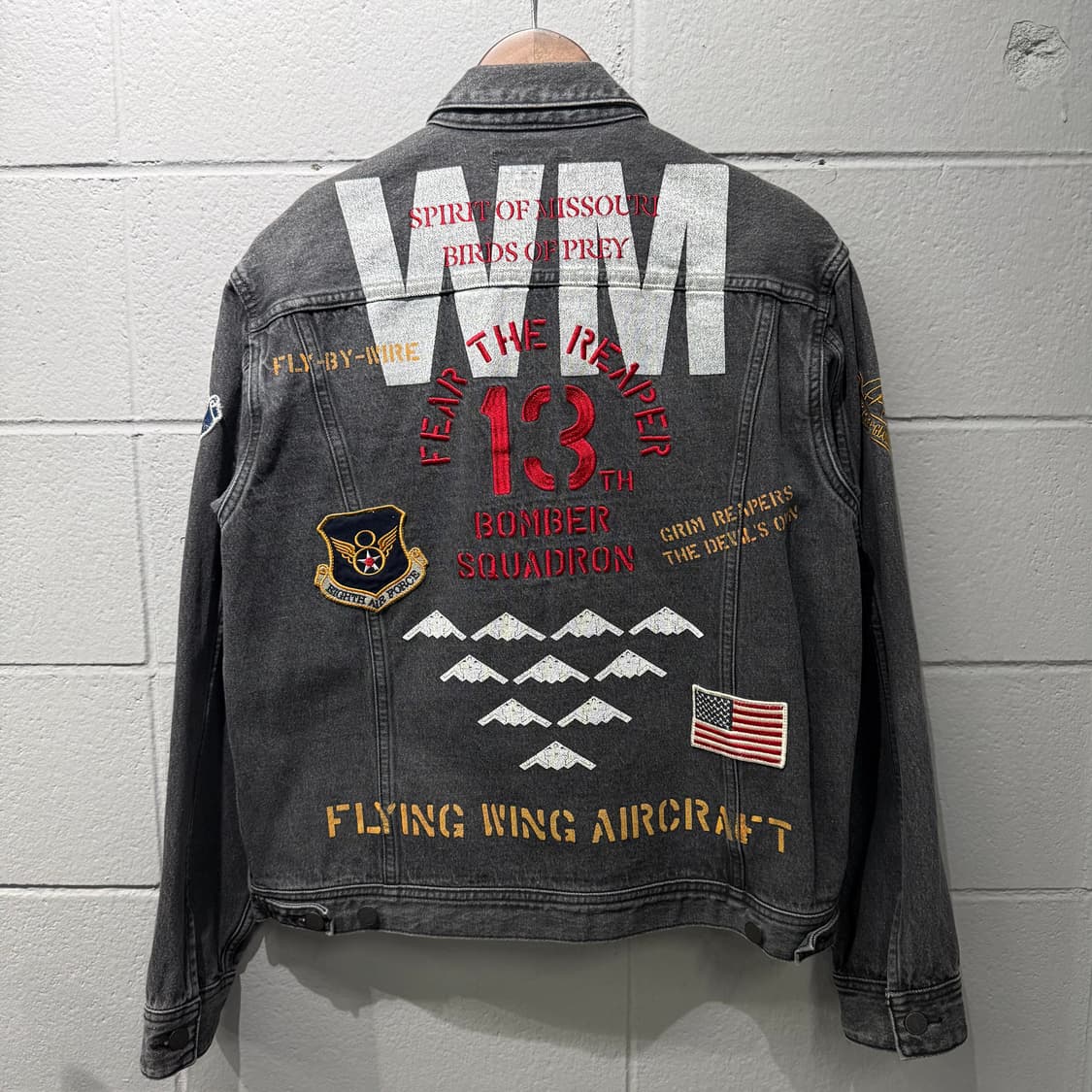 아비렉스 항공 데님자켓 상품이미지5