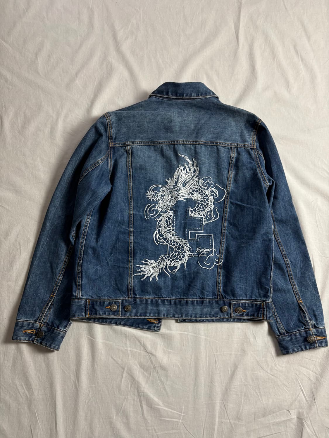 Evisu 데님 트러커 자켓 M 상품이미지2