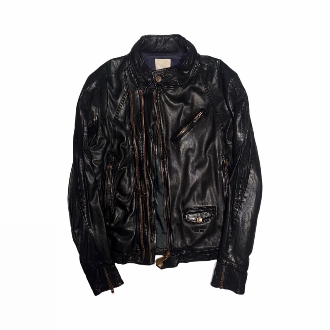 Diesel Leather Rider Jacket 상품이미지1
