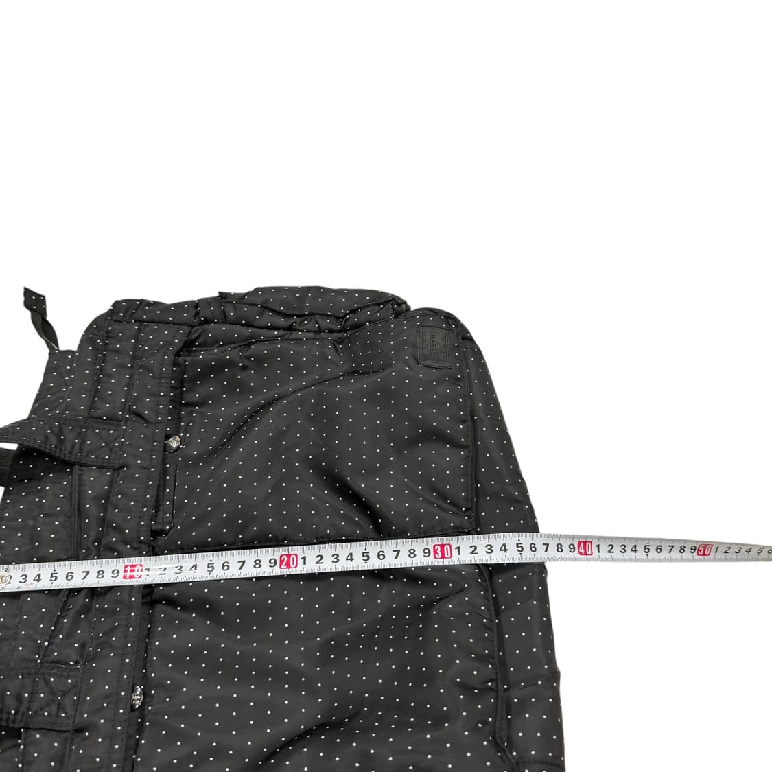 요시다포터 도트 땡땡이 숄더백 토트백 가방 블랙 상품이미지10