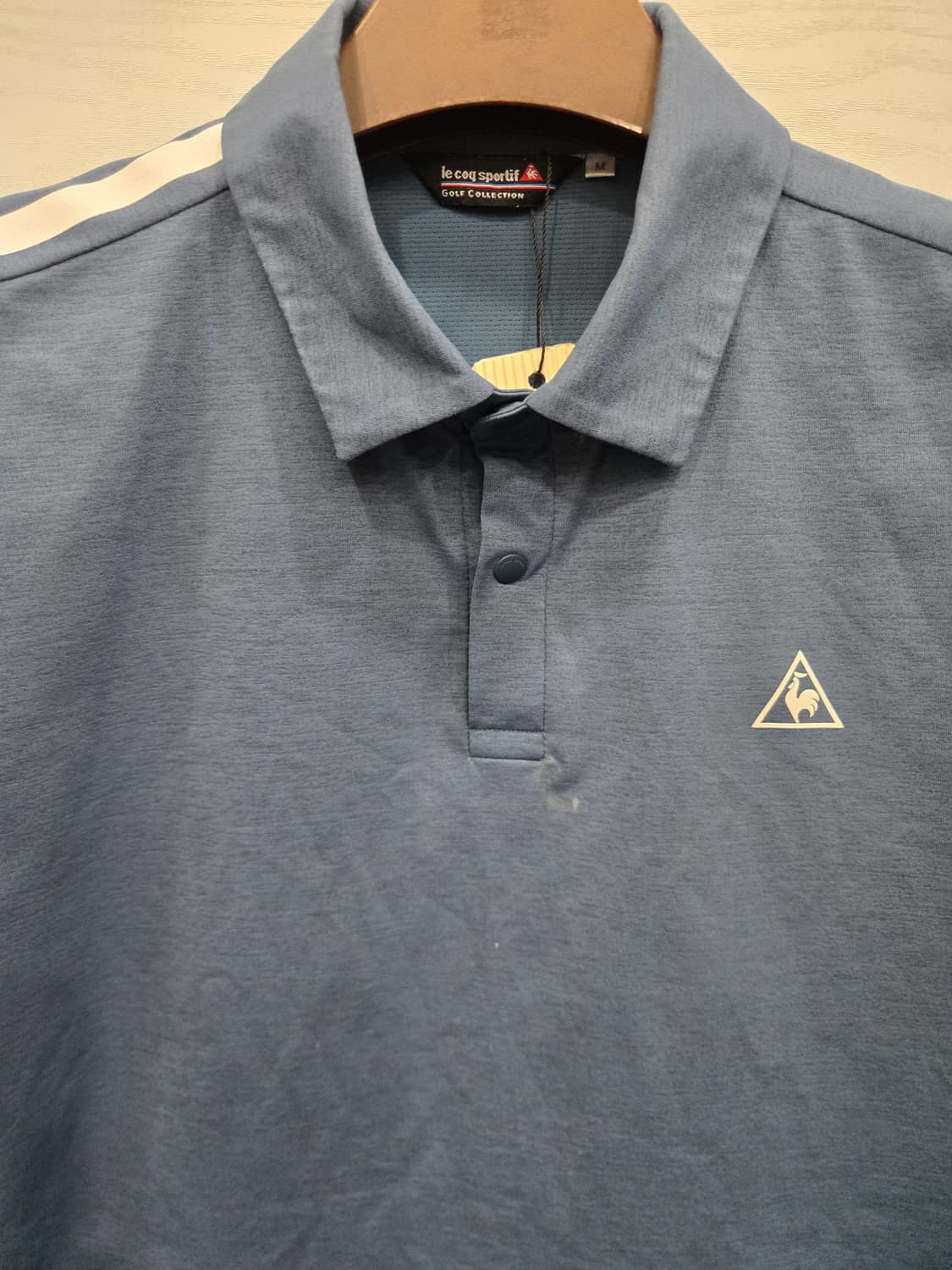(M,95) le coq sportif 르꼬끄 카라 반팔티셔츠~ 팔옆로고 상품이미지3