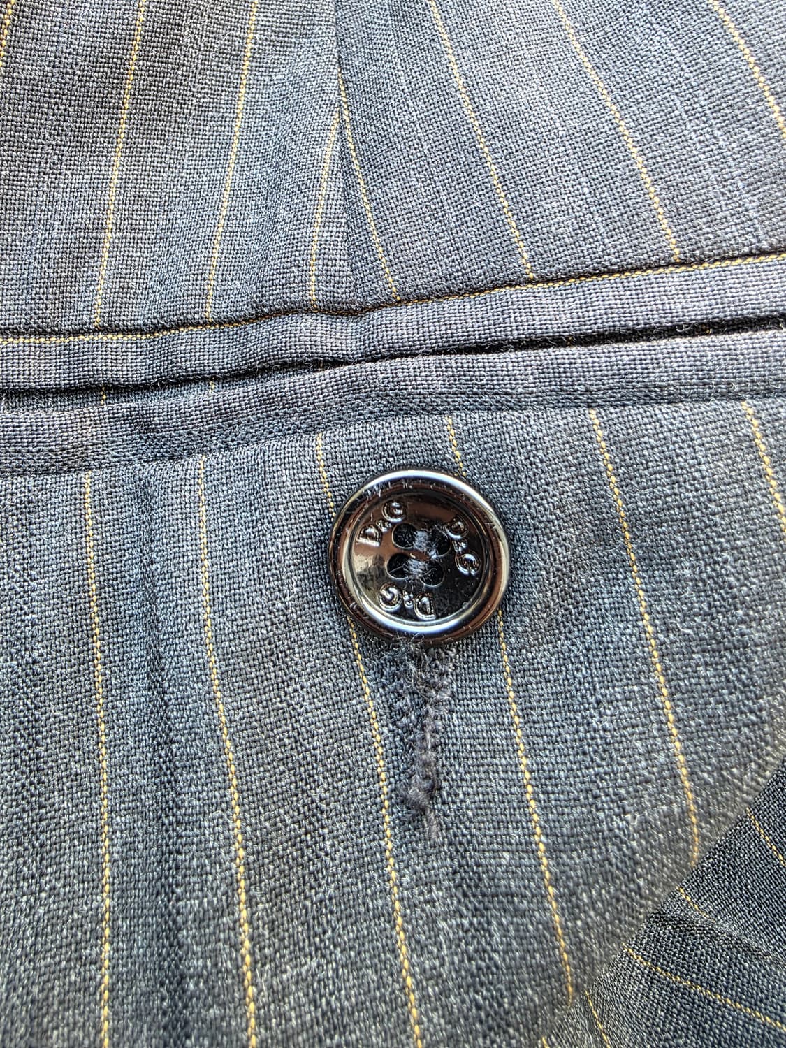 D&G(돌체앤가바나) 핀스트라이프 울 슬랙스 상품이미지4