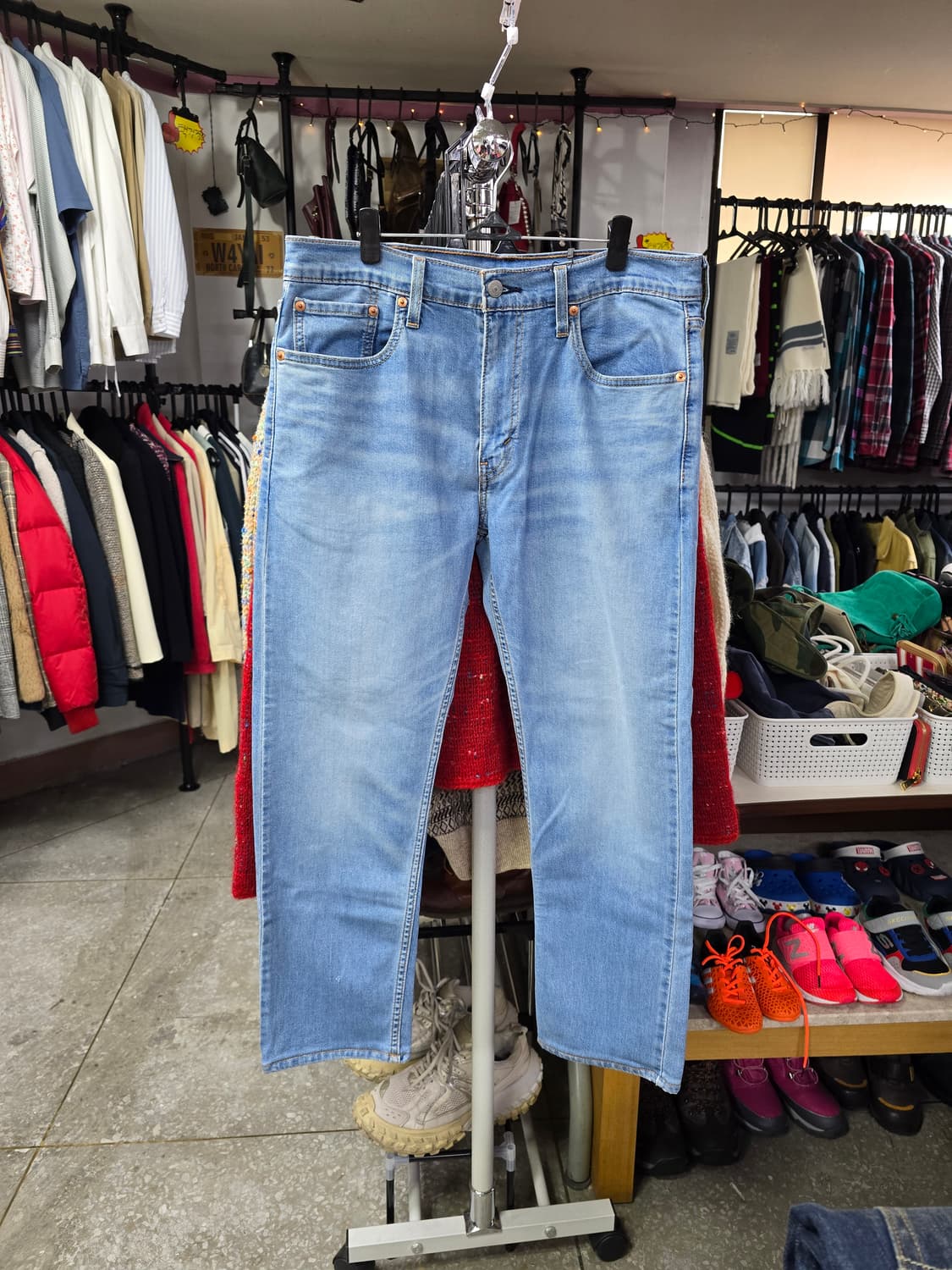 리바이스 502 데님 연청바지 (1277) 상품이미지1