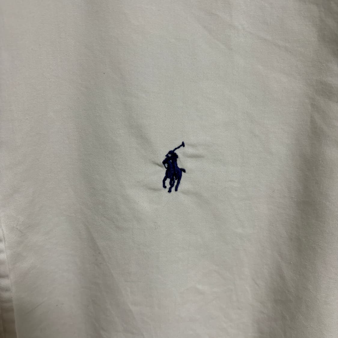 폴로 랄프로렌 클래식핏 코튼 셔츠 / 화이트, M 상품이미지5