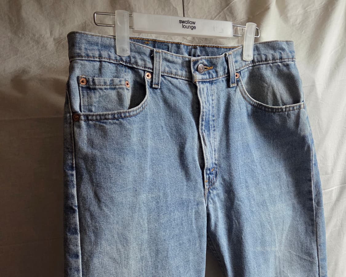 90s 리바이스 메이드인 USA 505 데님 팬츠 34x30 상품이미지8