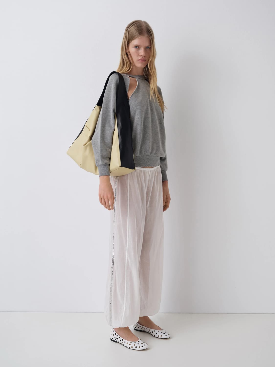 F/ 기마구아스 Duo Sacco 듀오 사코백 / 베이지 블랙 상품이미지3