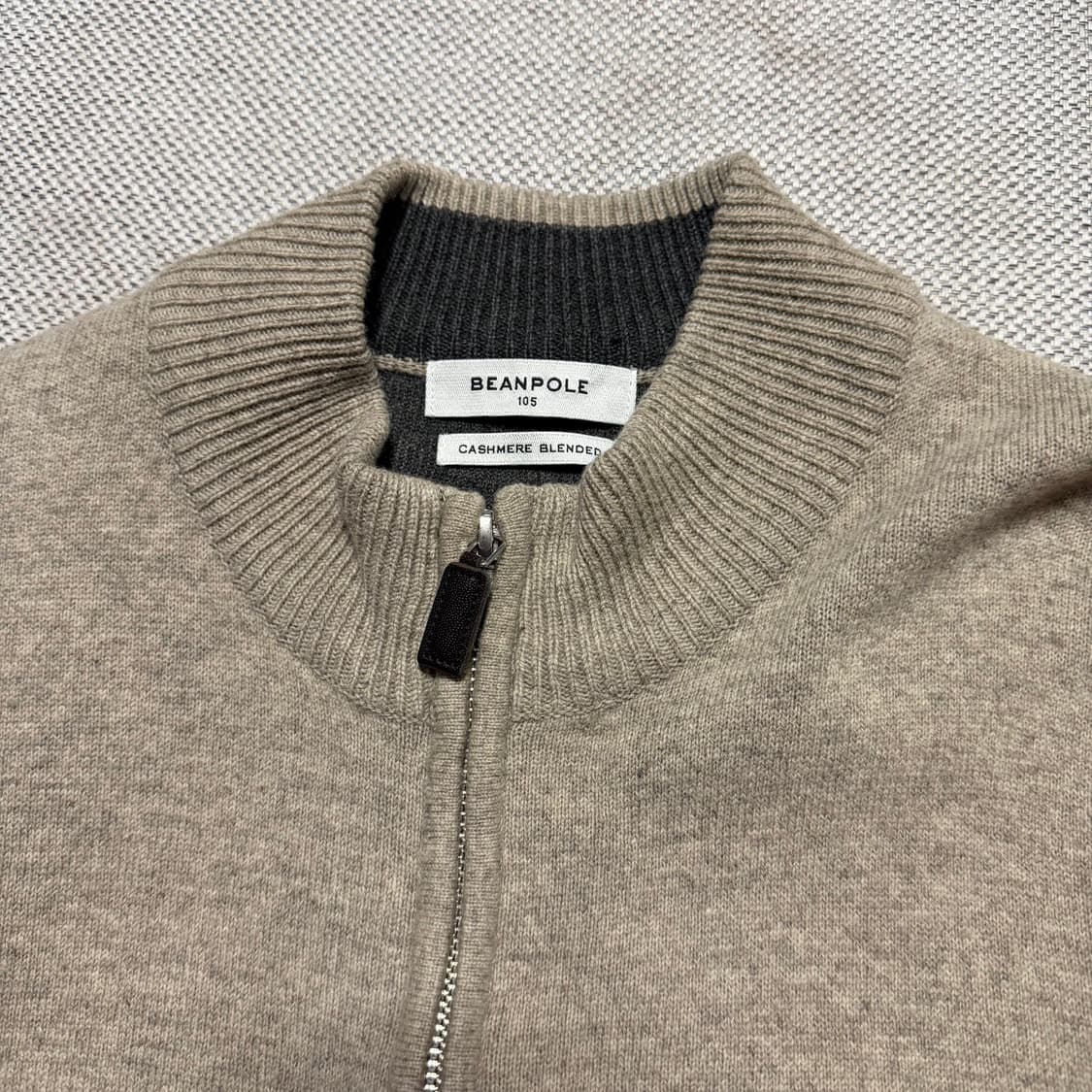 빈폴 캐시미어 블렌드 니트 집업 상품이미지2