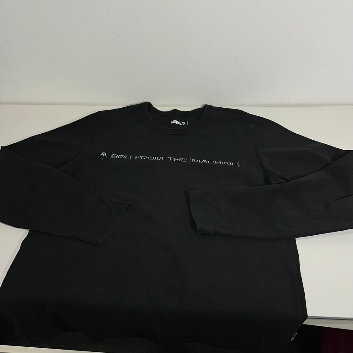 L 아조바이조 블랙 루즈핏 긴팔슬리브 상품이미지3