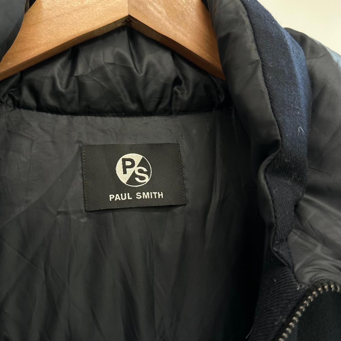 폴스미스 구스다운 투톤 울 후드코트 상품이미지9