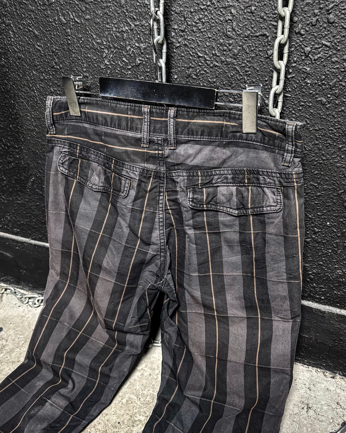 NAVY PRODUCE – Stripe Zipper Pants 상품이미지10