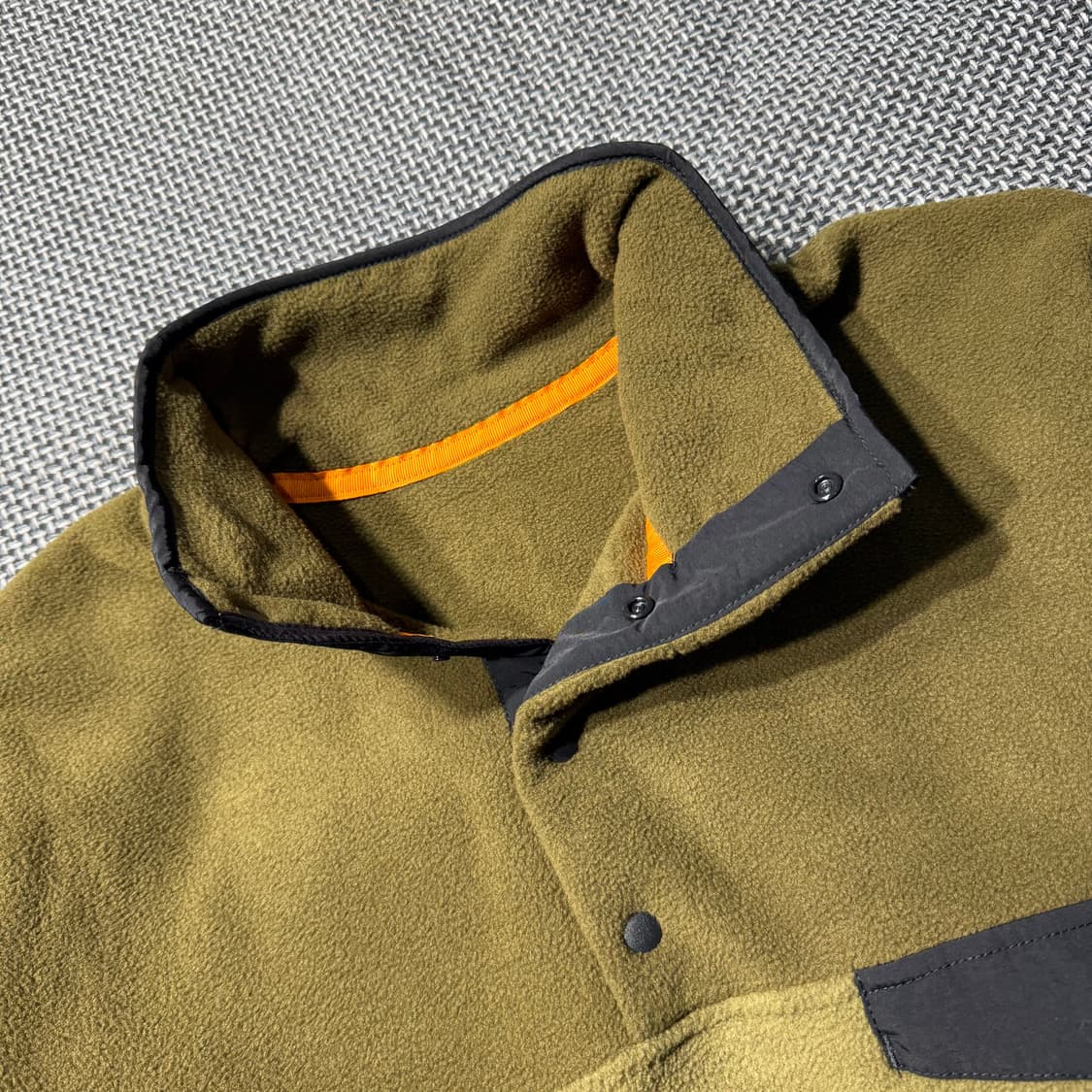 (새상품) 빈티지 아웃도어 플리스 스냅티 상품이미지4