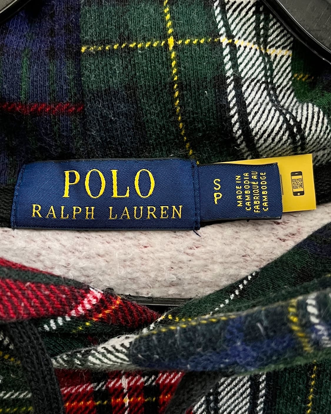 폴로 신형 마드라스 체크 후드티 상품이미지7