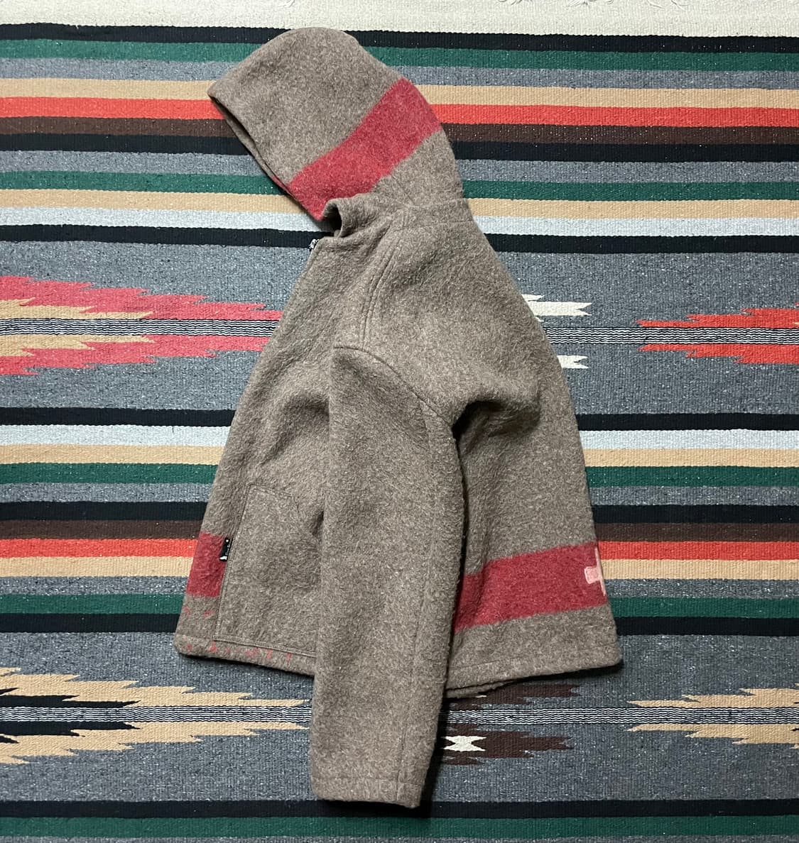 Slow Stone 90s 밀리터리 블랭킷 자켓 상품이미지1