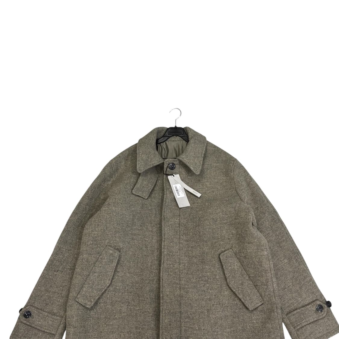 르마드 오버핏 울 발마칸 롱 코트 상품이미지2