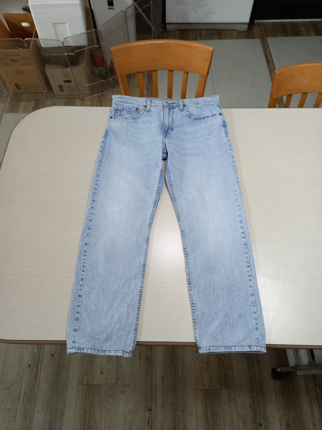 33 리바이스502 리오셀28% 워싱 스판 슬림일자진 33-454 상품이미지1