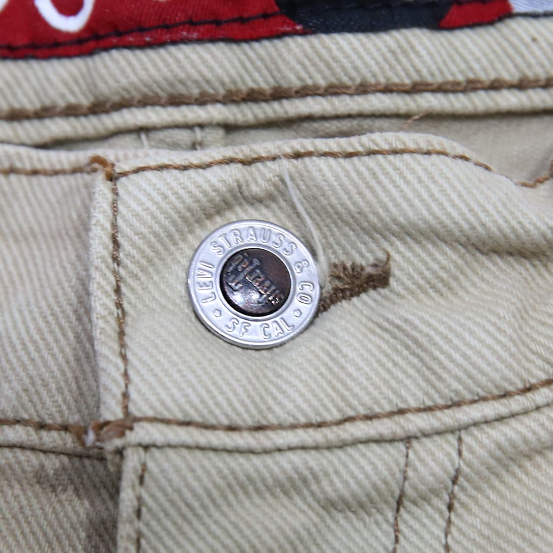 리바이스 빈티지 실버탭 루즈 90s made in usa (32) 상품이미지5