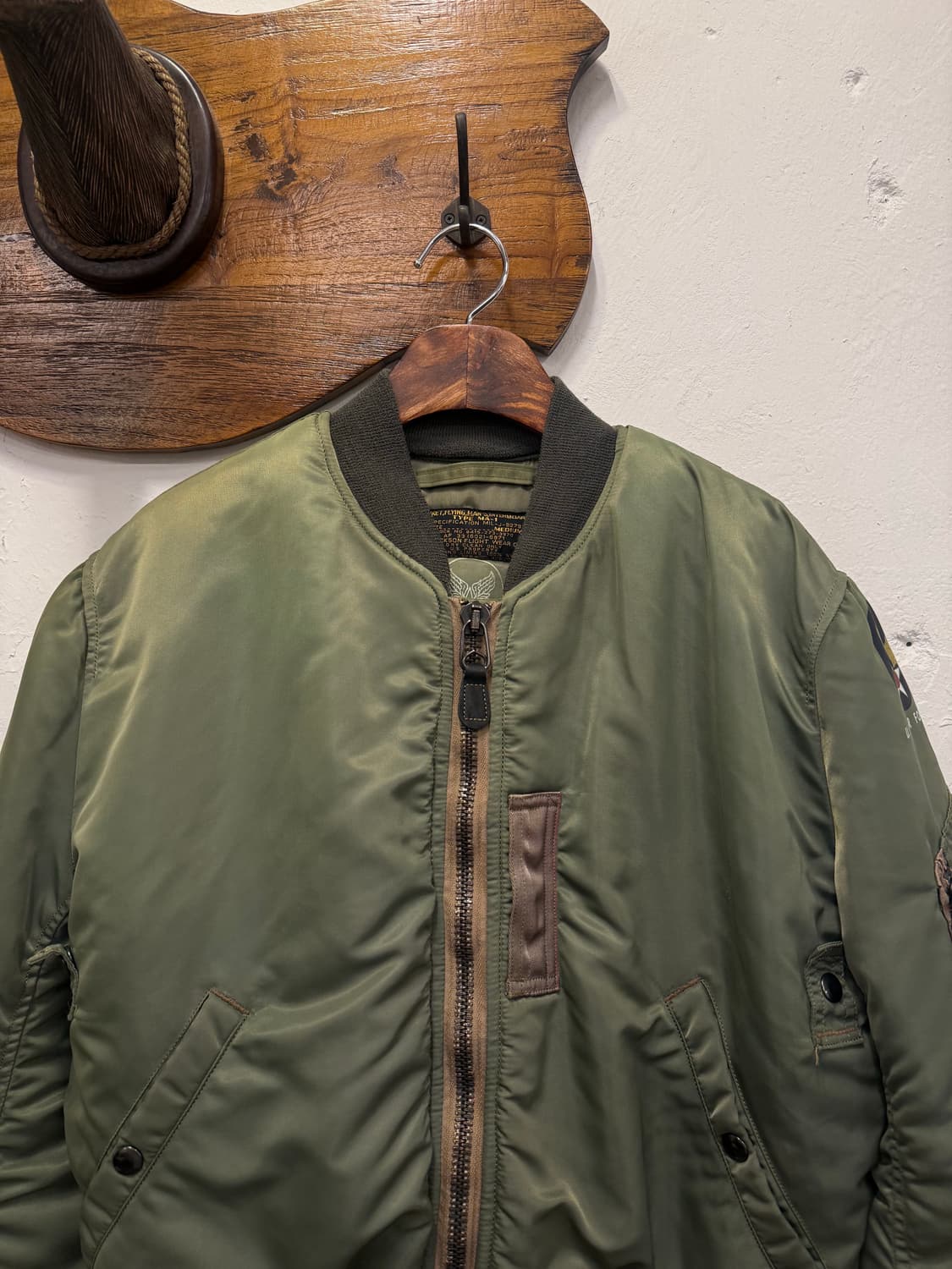 (M) Buzz Ricksons 버즈릭슨 MA-1 Flight Jacke 상품이미지2