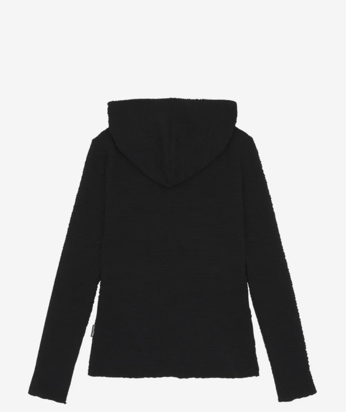 Sculptor E-string Crinkle Hoodie Black 상품이미지4