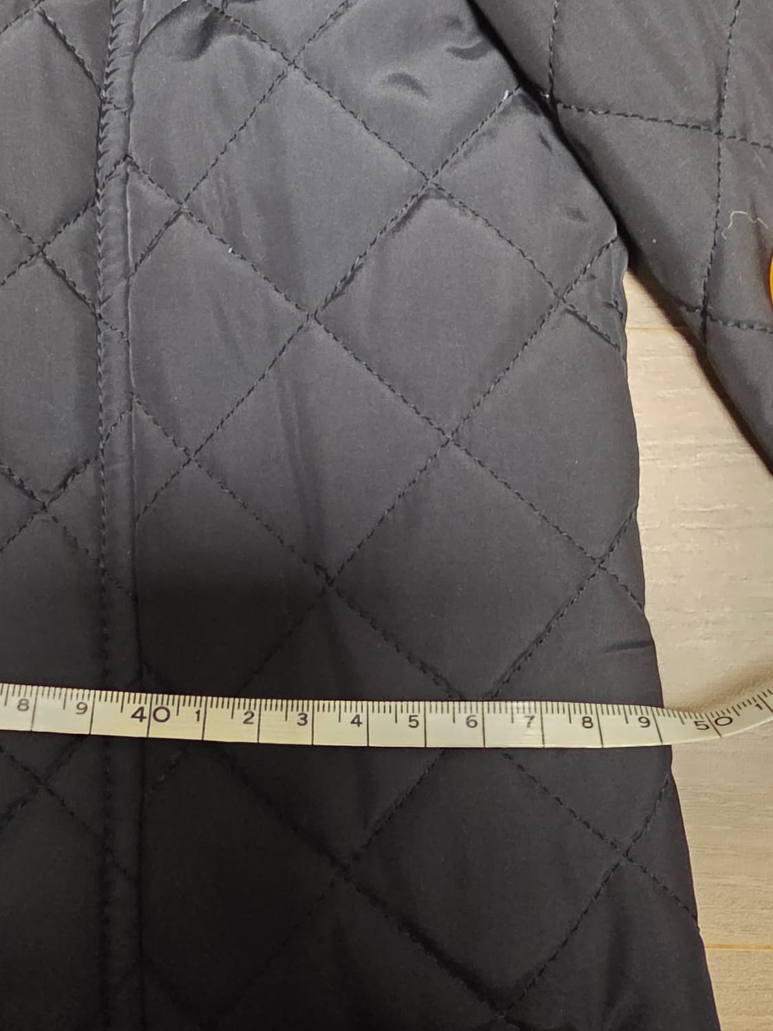 라코스테 네이비 퀼팅 후드 패딩 코트 상품이미지8