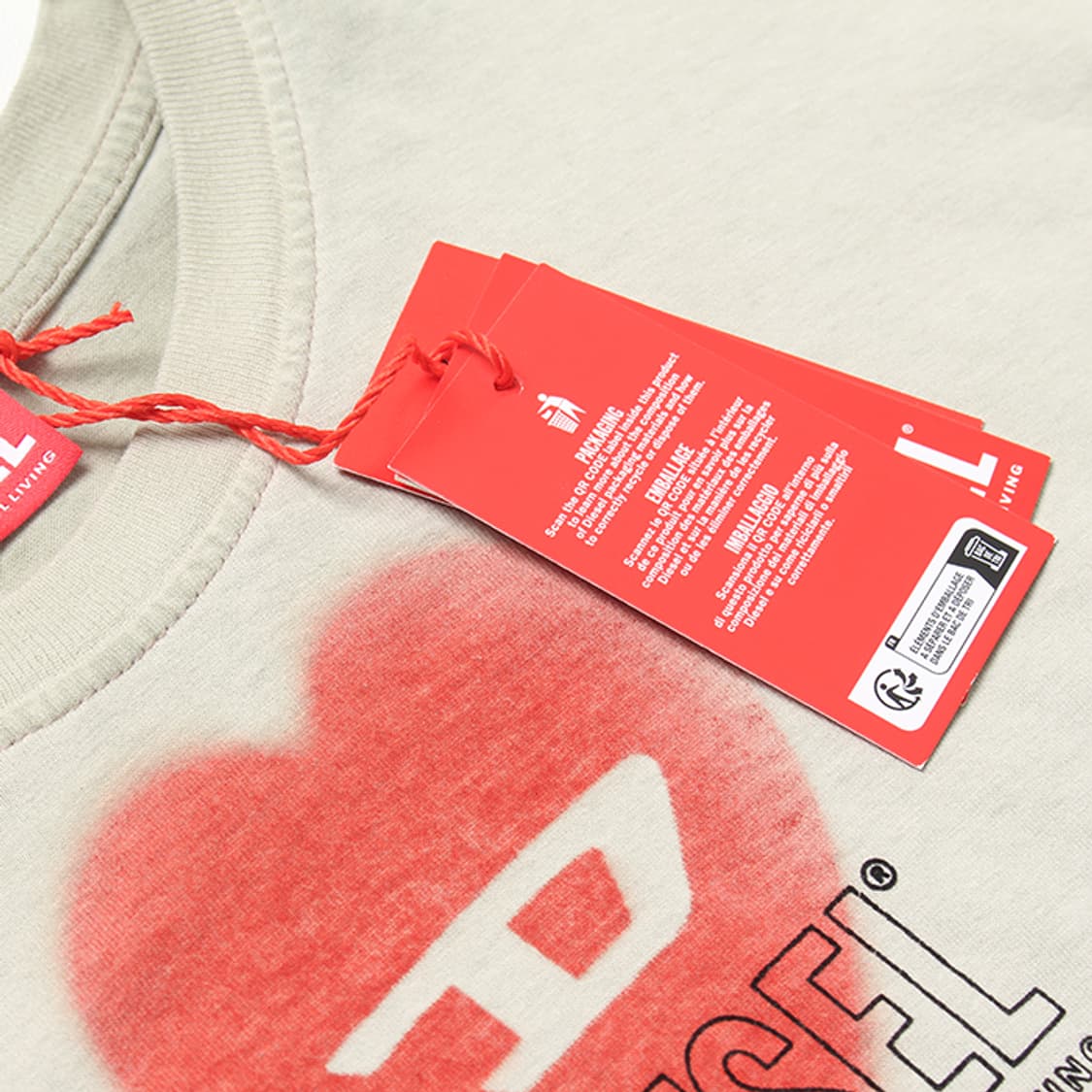  (새상품) DIESEL "T-Shirts" 상품이미지6