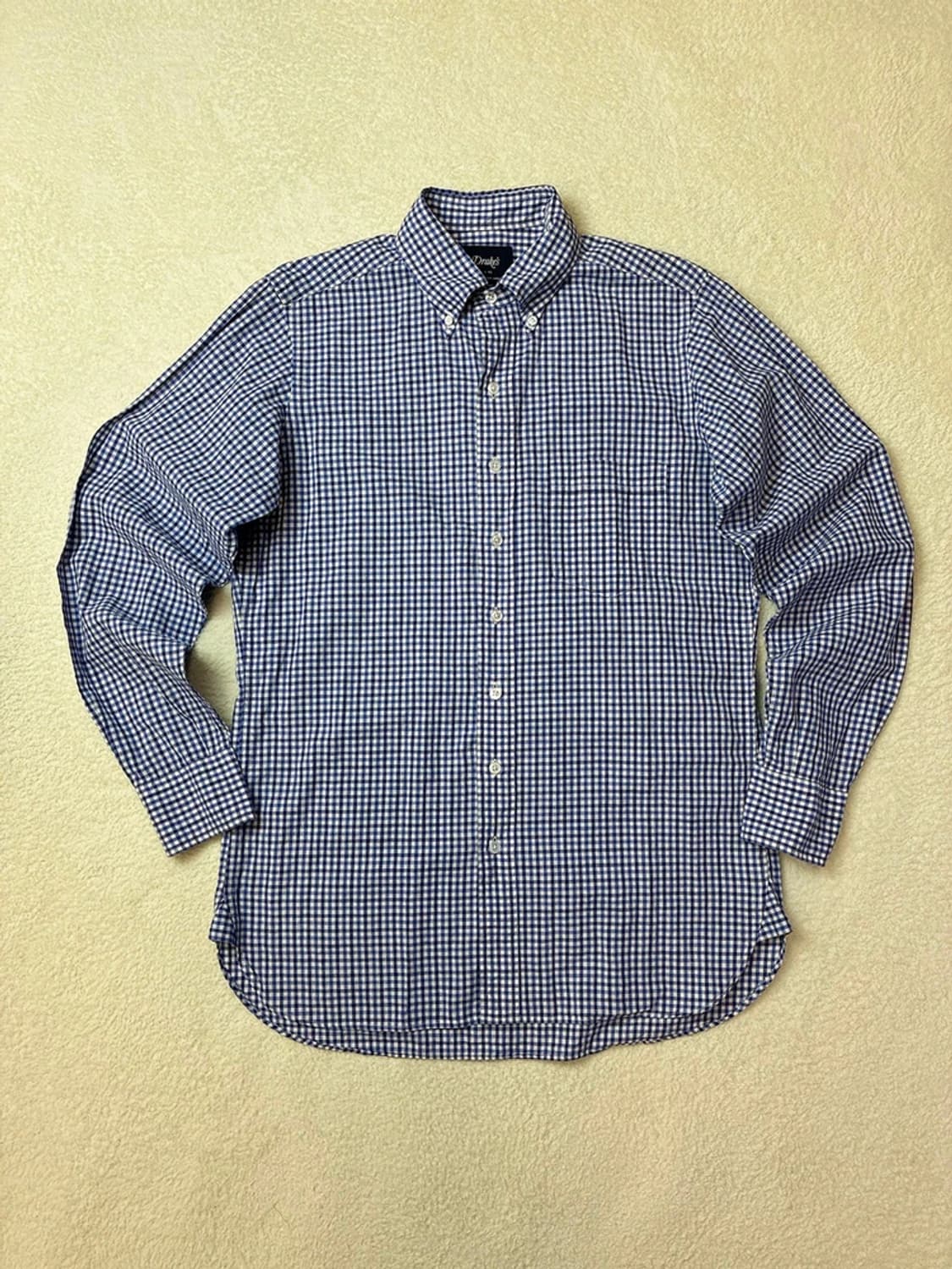 드레익스 잉글랜드 깅엄 체크 셔츠 PN5808    상품이미지1