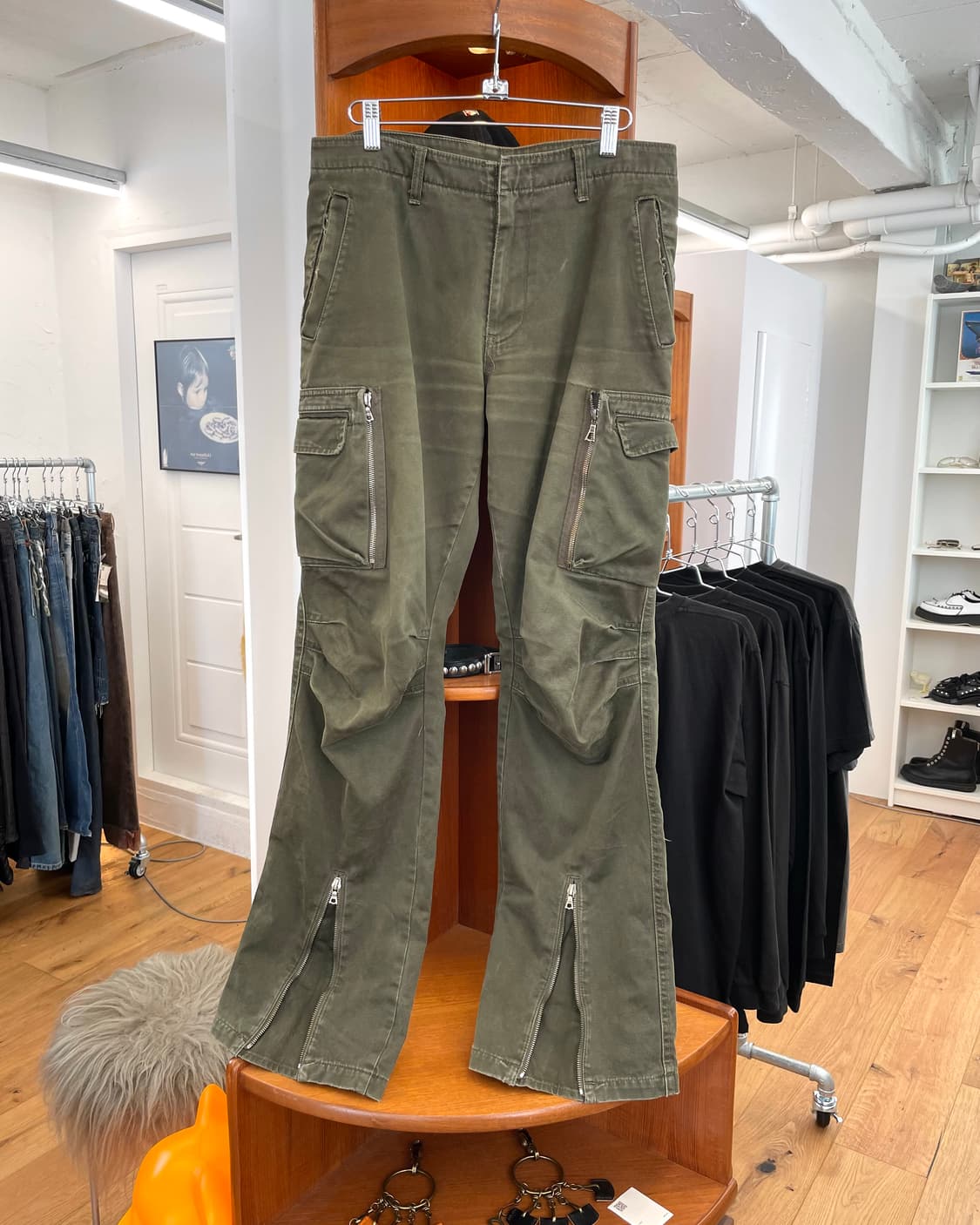 [M] wjk 플레어 카고 팬츠 상품이미지4