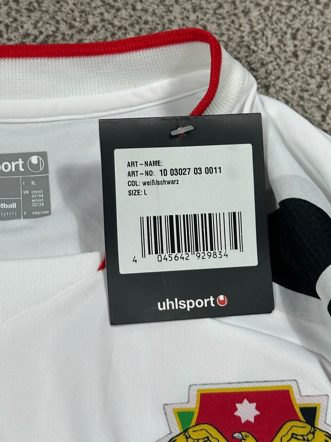 Uhlsport 요르단 축구 국가대표팀 KHAMEES 유니폼 상품이미지5