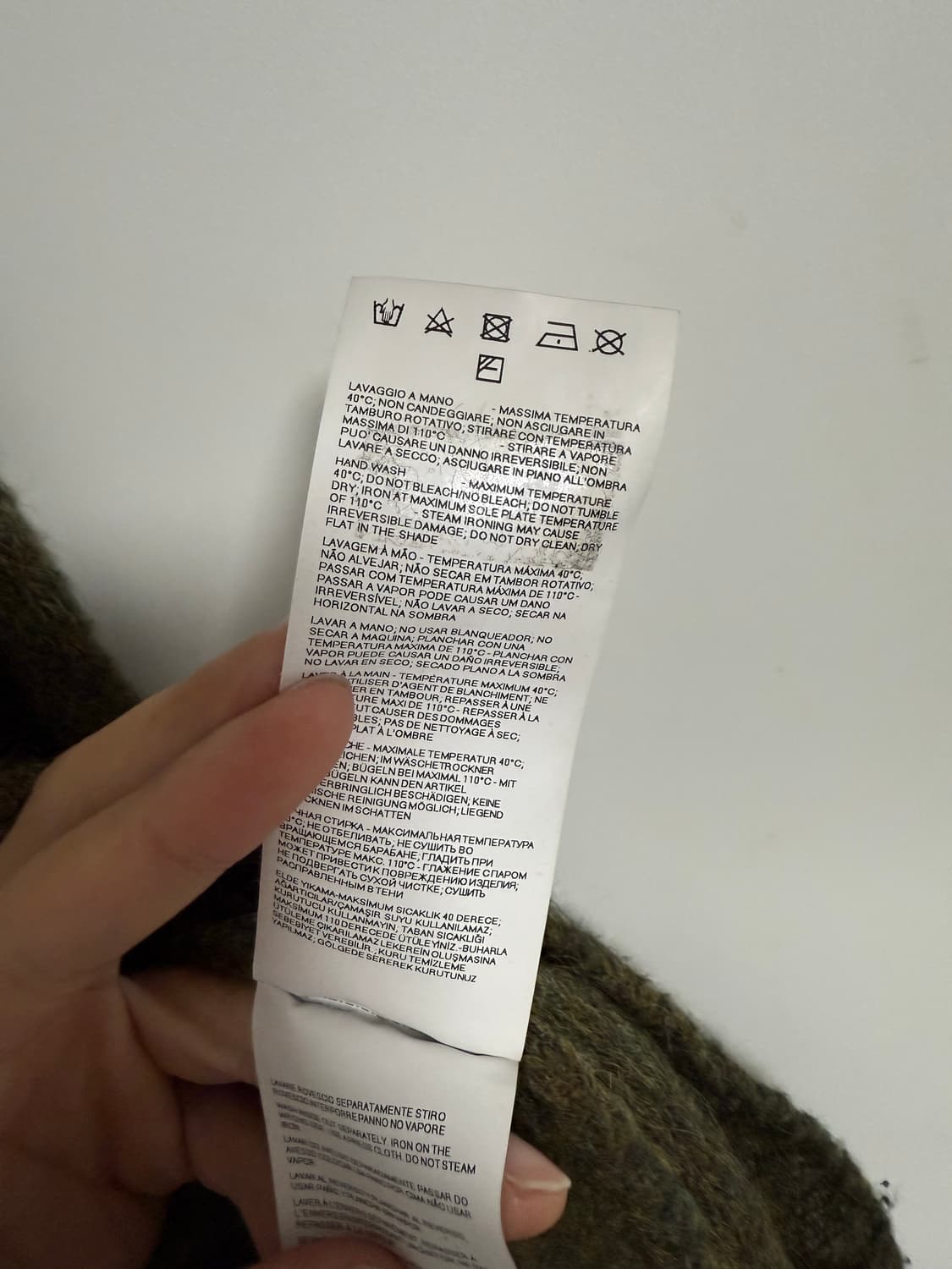 아르마니 모헤어니트  상품이미지5