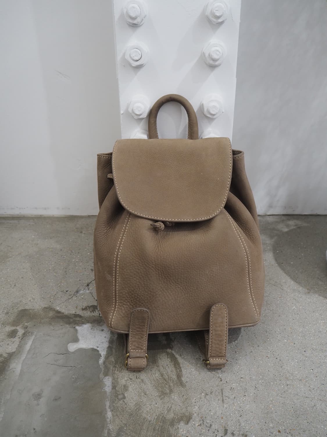 old COACH cow leather backpack 상품이미지1
