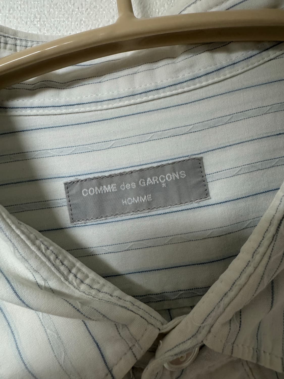 90s 꼼데가르송 옴므 셔츠 상품이미지2