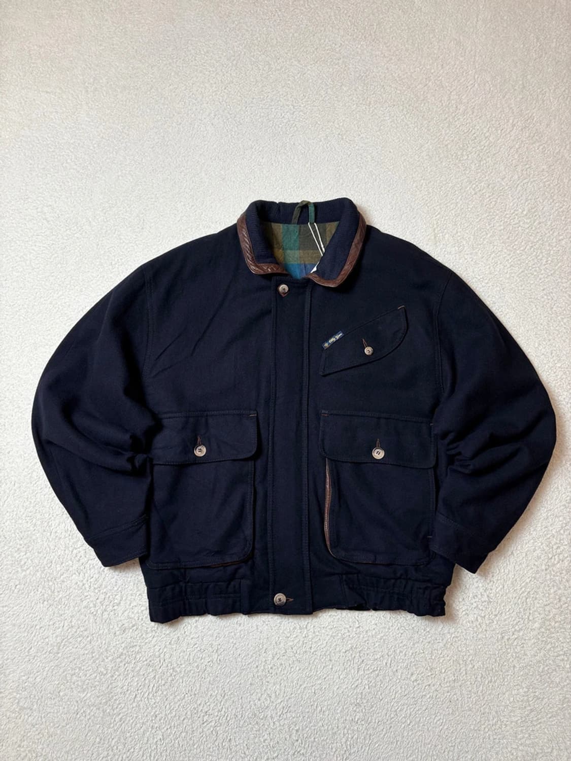 Selected 90's 프렌치 울 베이포트 자켓 PN6539 상품이미지1