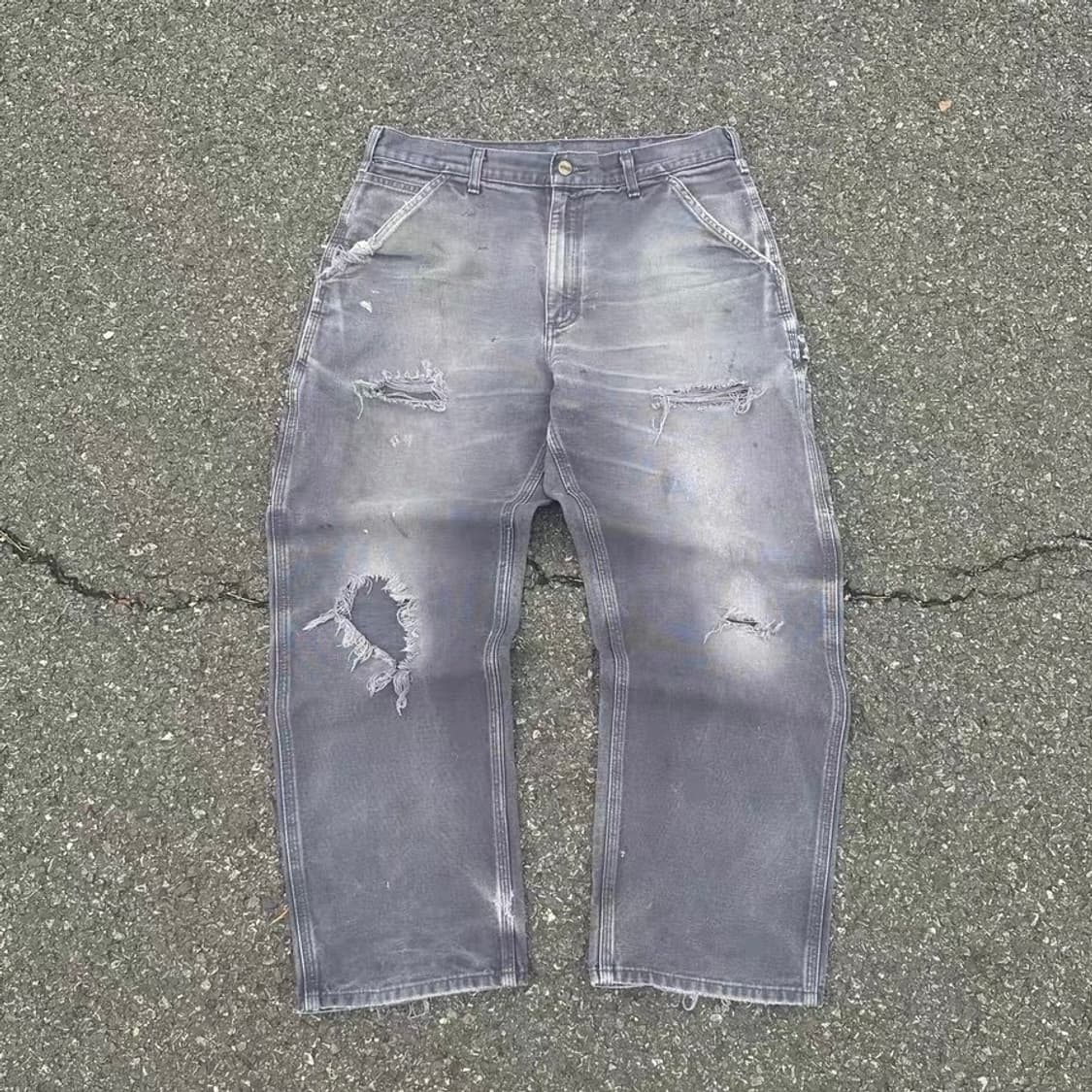 칼하트 싱글니 카펜터 Carhartt B11 PTB 34x30 상품이미지2