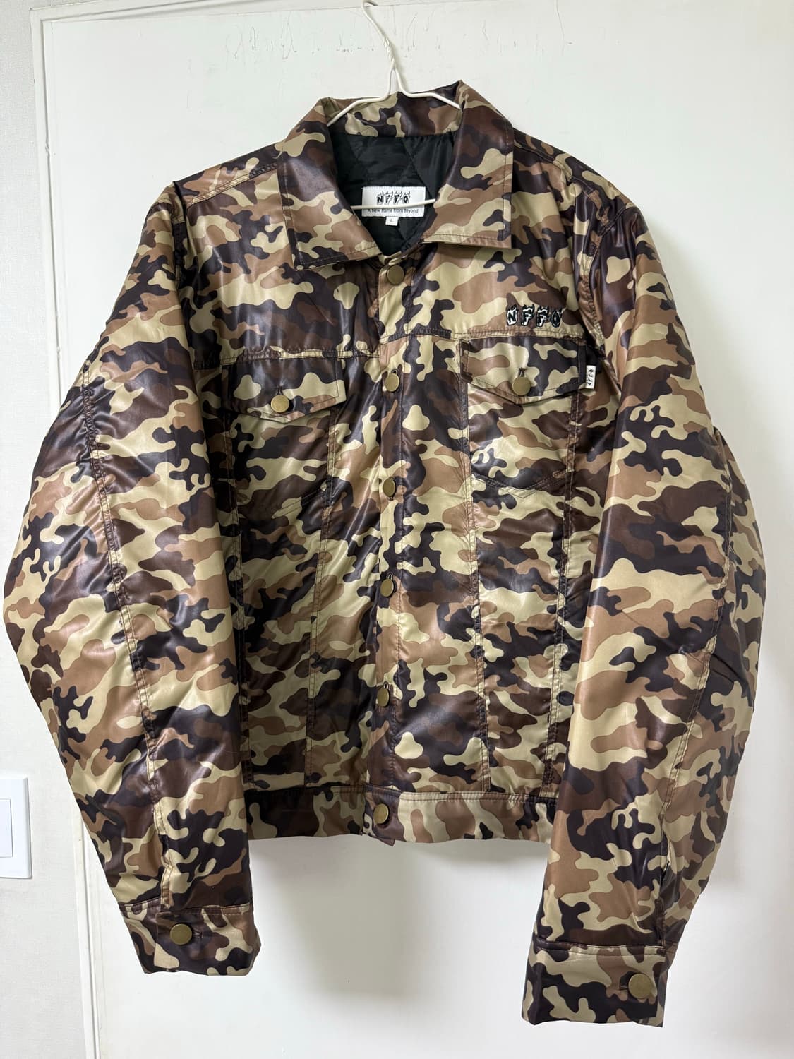 NFFO 카모 경량패딩 상품이미지3