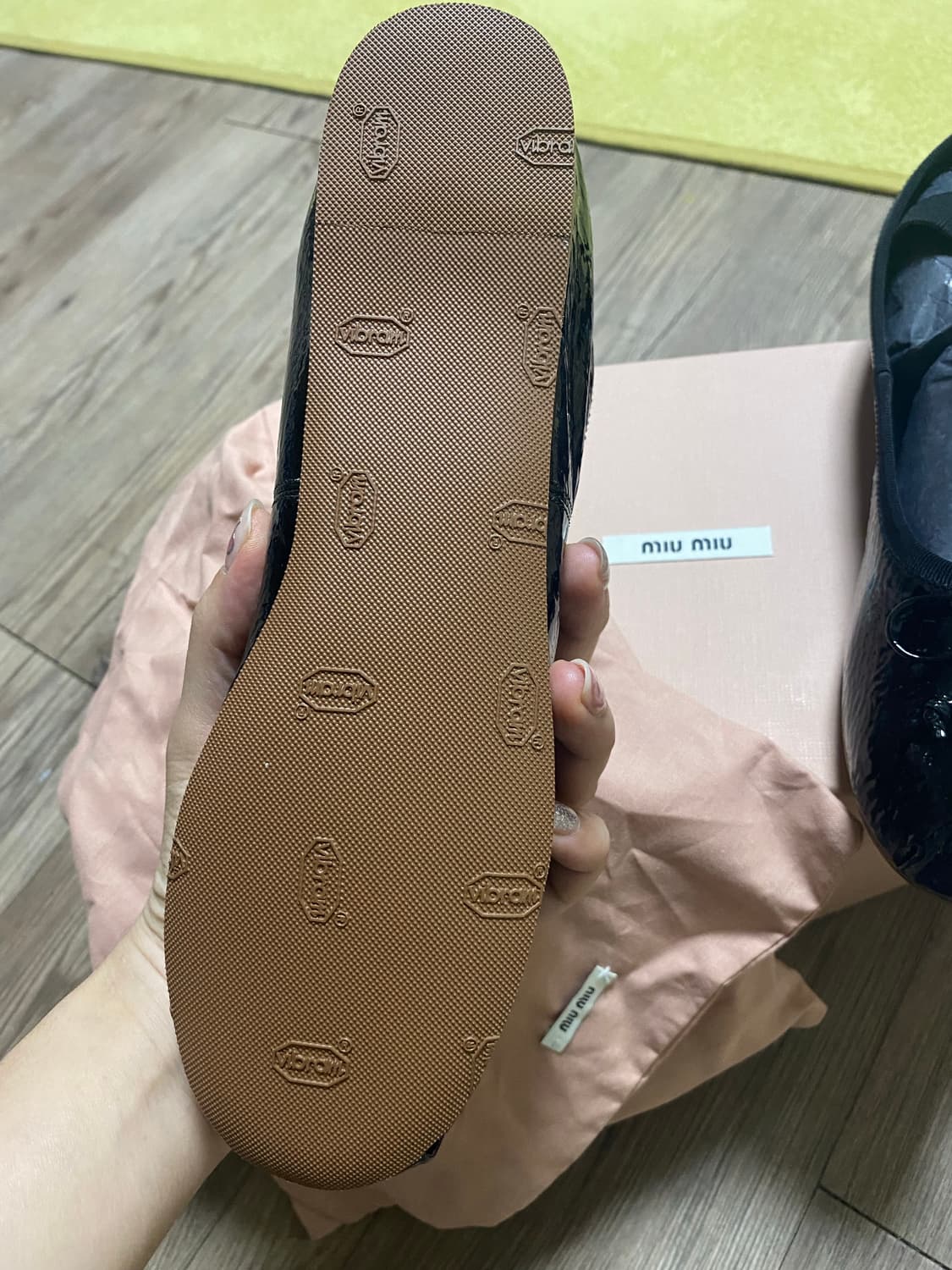 미우미우 발레리나 39 사이즈(새상품) 상품이미지4