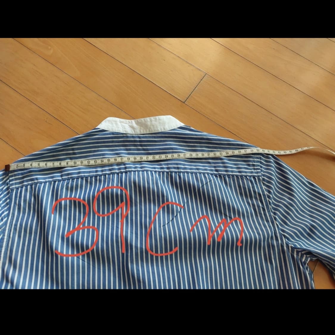 토리버치 스트라이프셔츠 사이즈 2 상품이미지5