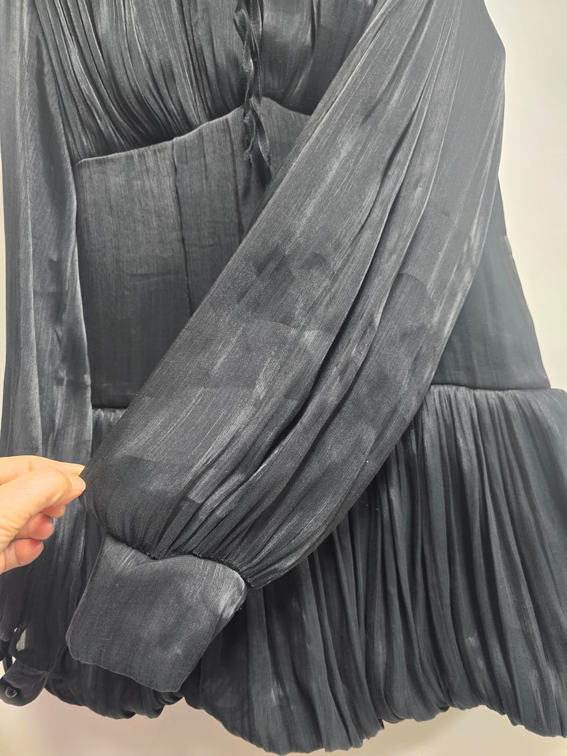 셔링 럭셔리 벌룸 원피스 L(95) 상품이미지2