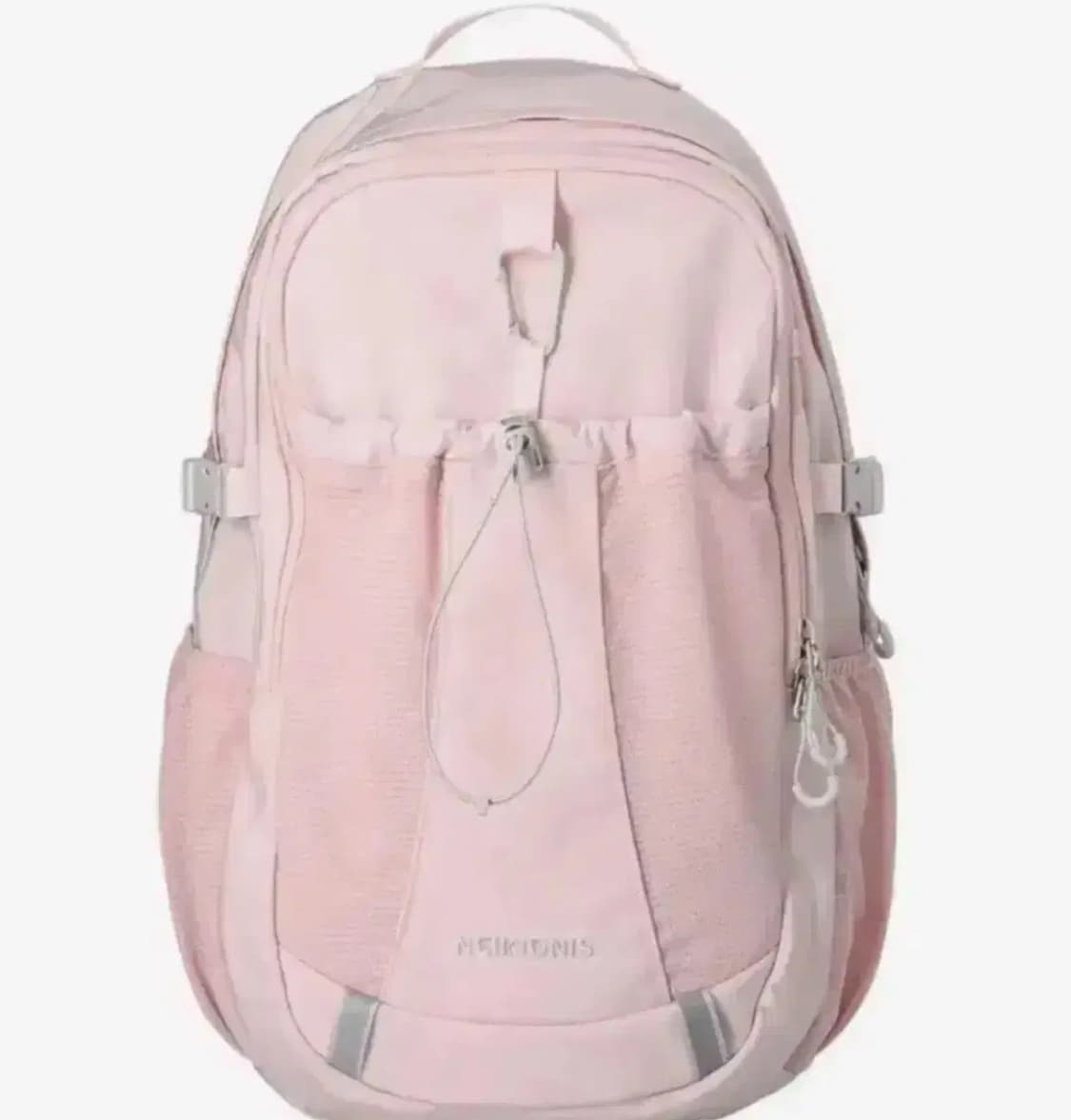오늘만5.6 네이키드니스 백팩 가방 핑크 카라비너 메쉬 당일배송 상품이미지1