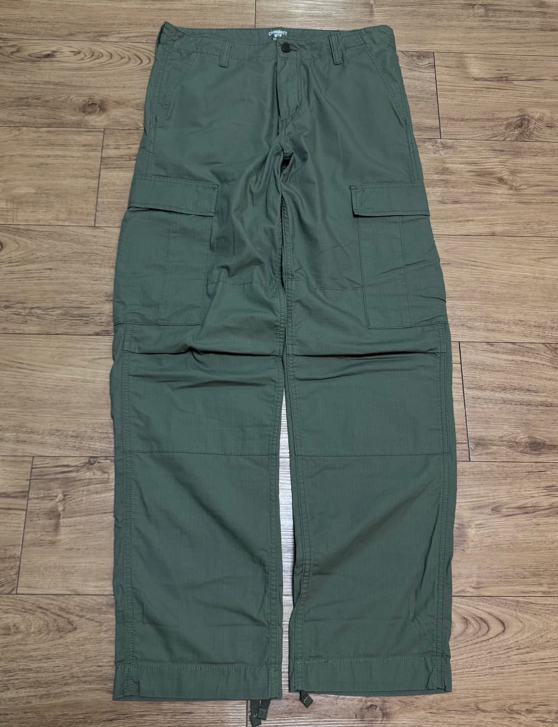 [31] 칼하트wip 레귤러 카고팬츠 카키 상품이미지1