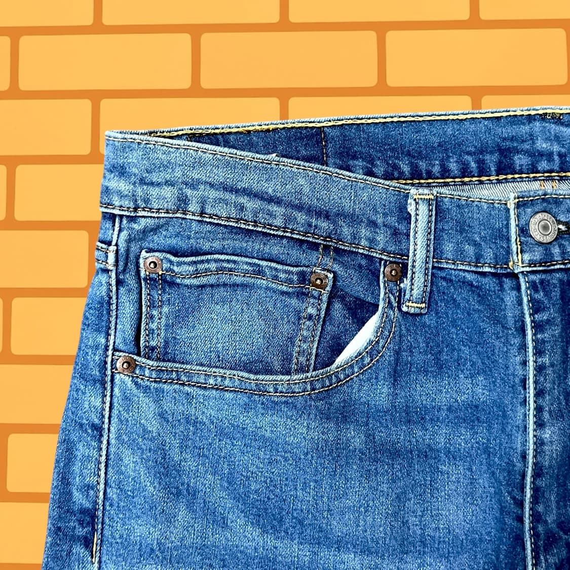 리바이스 505 데님 팬츠 (34) 상품이미지4