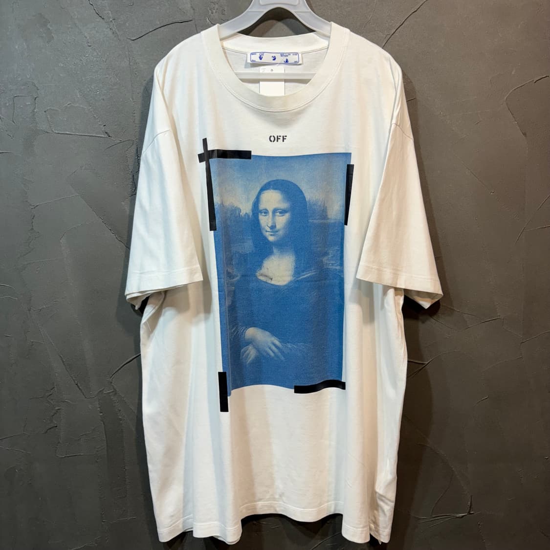 [L] OFF WHITE 오프화이트 모나리자 반팔 티셔츠 상품이미지1