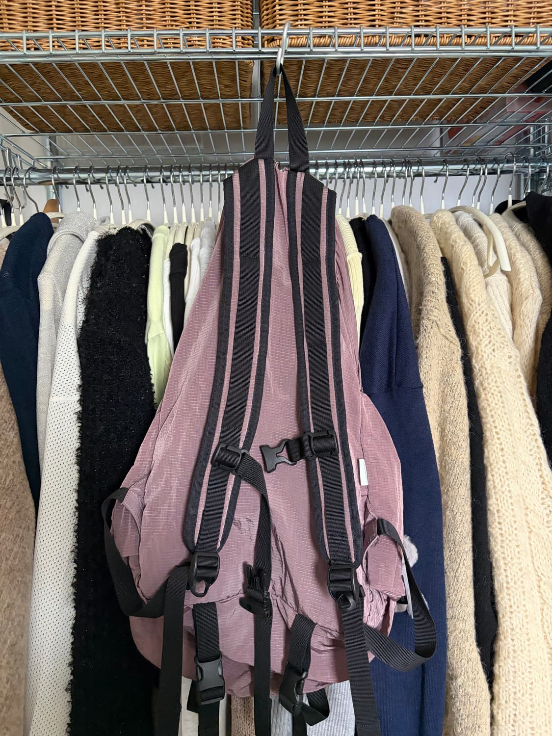 에메모가든 백팩 085 인디고핑크 상품이미지4