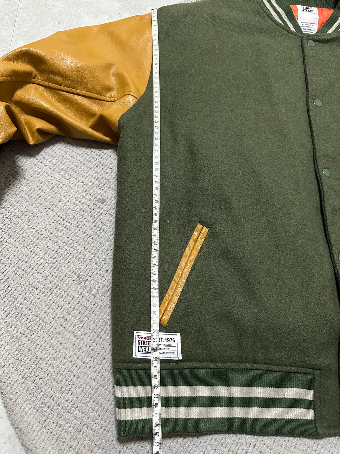 비젼 스트릿웨어 바시티 자켓 상품이미지3