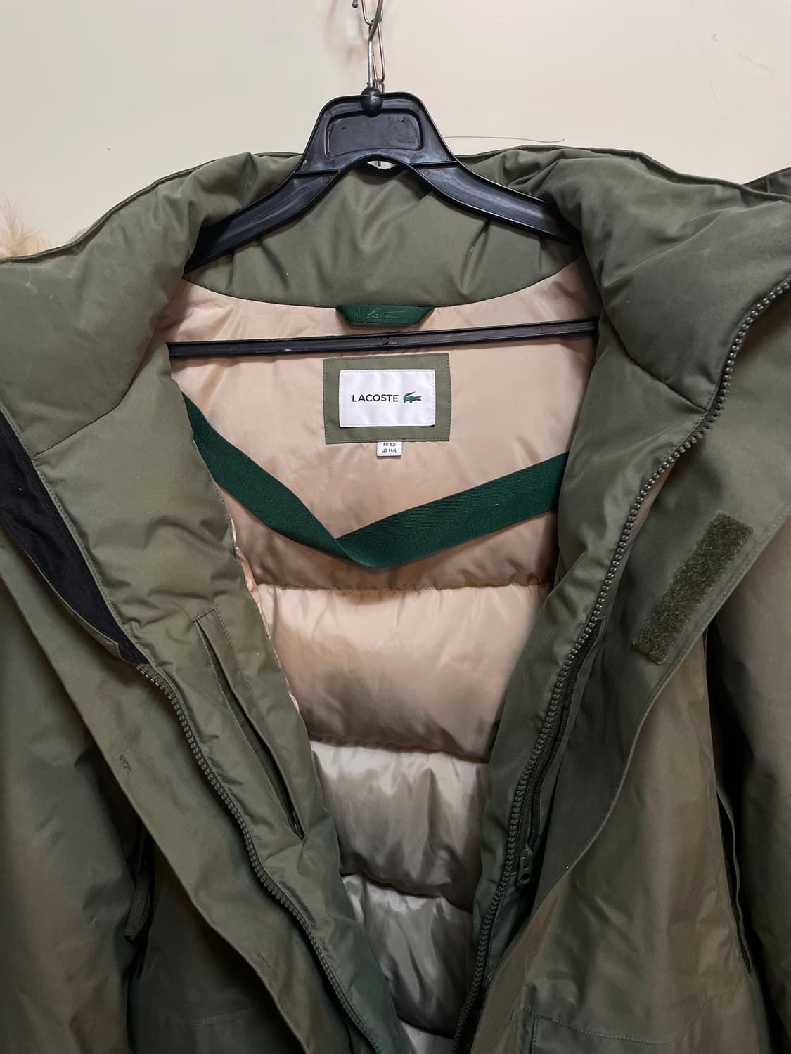 라코스테 남성용 ARCTIC 다운 점퍼 상품이미지8