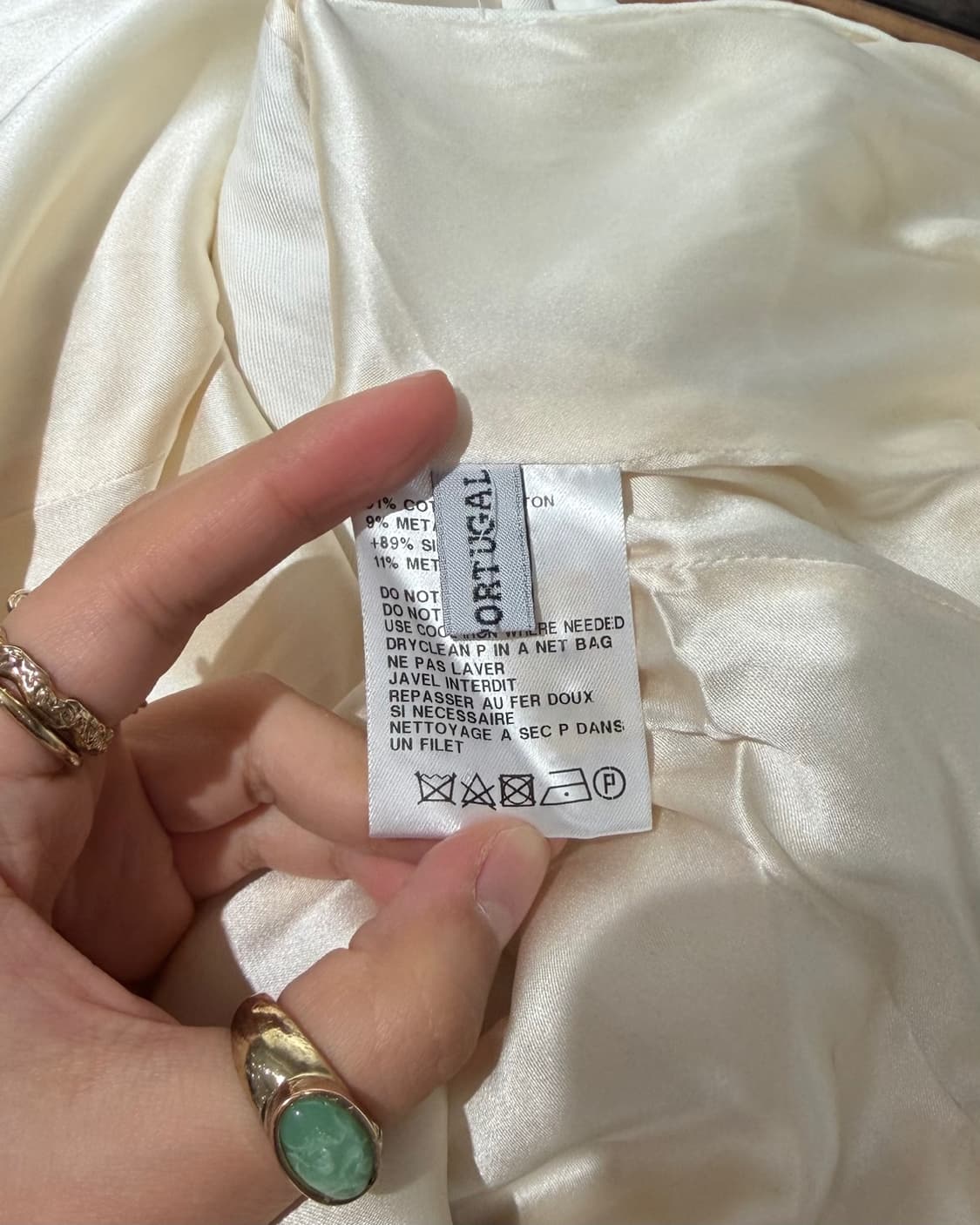 앤드뮐미스터 화이트 아카이브 아티저널 코트 상품이미지8